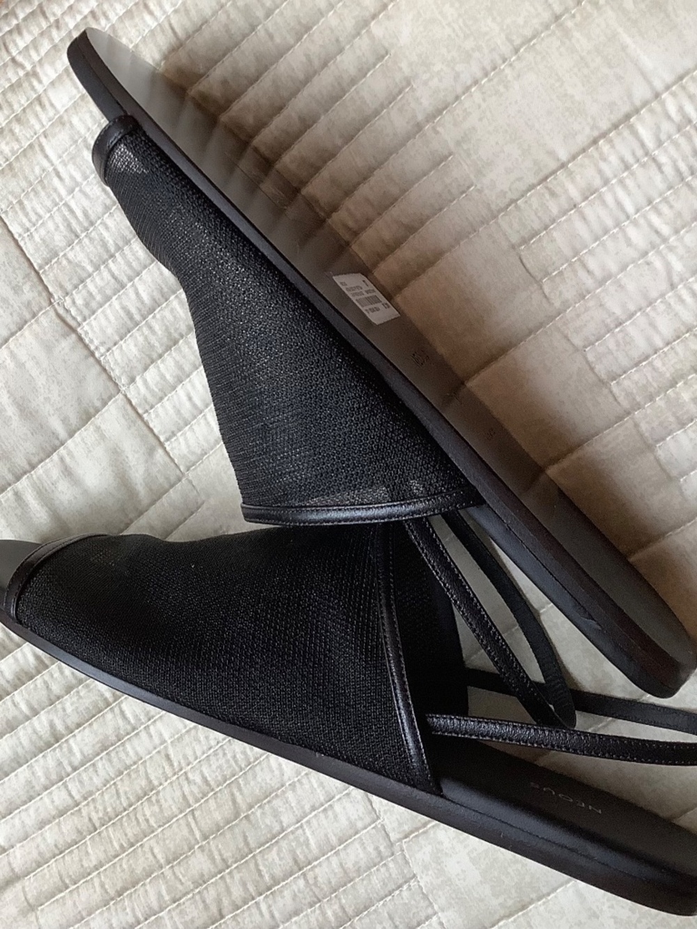 NEOUS Mesh Sling Back Flat Sandals SZ EU 37/ US 7 - Picture 7 of 15